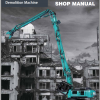 Kobelco Material Handing Elevator Cab SK350DLC 10 Shop Manual S5LC5352E01 1