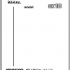 Kobelco Mini Excavator SK18 1E Shop Manual S5PA0009E01 1