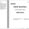 Komatsu Electric Reach Truck AR50 Series Shop Manual 1