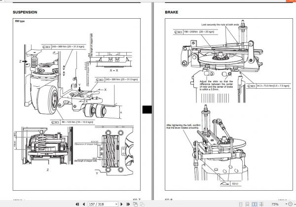Komatsu Electric Reach Truck AR50 Series Shop Manual 3