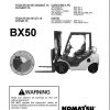Komatsu Forklift Truck BX50 Series FGFD2025283032SHT 16 Service Manual SM160 1