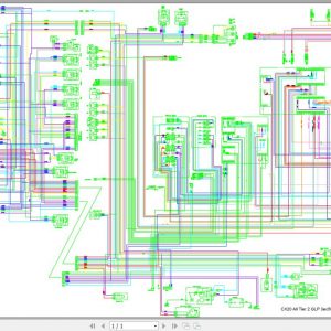 Komatsu Forklift Truck CX20 All Tier 2 GLP 3EC5549841 1 Electrical Schematics 1