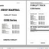 Komatsu Forklift Truck CX50 Series FGFD354045AYZY 10 FGFD4045ZUAU 10 Shop Manual BEC10E1 01AA 1