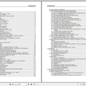 Komatsu Forklift Truck FD100115135150160E 8 Operation Maintenance Manual AEE08E1 03 2