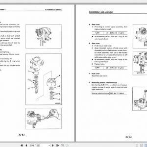 Komatsu Forklift Truck FGFD202530HJ 14 Shop Manual BEB14E1 01 3