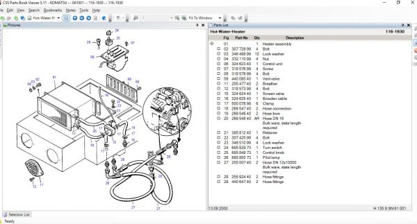 Komatsu Linkone CSS EPC 04.2021 JAPAN EU USA Spare Parts Catalog 6