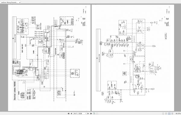 Liebherr Mining Excavators Updated 04.2021 Service Manuals PDF DVD 4