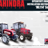 Mahindra Tractor ML114 Series Operators Manuals Installation Instruction 2