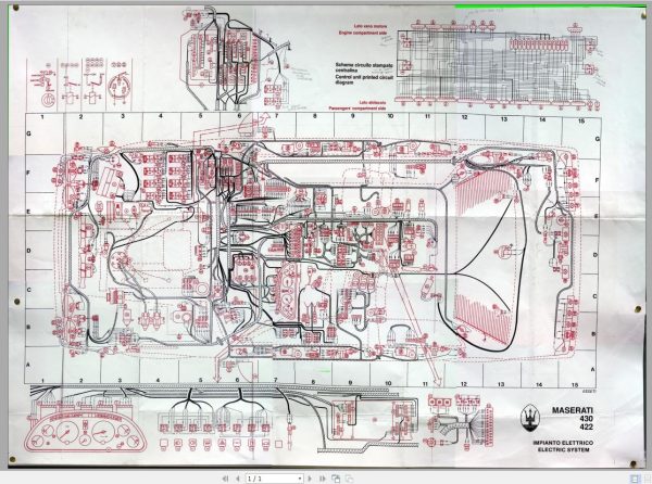 Maserati 430 422 Electric System 1