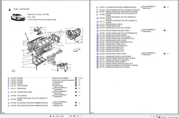 Maserati Ghibli 2014 2016 3.0 BT V6 S Workshop Manual Wiring Diagram 2