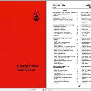 Maserati Quattroporte V8 4AC 32V Injection Manual 1