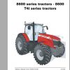 Massey Ferguson 8600 8600 T4i Series Tractors Workshop Manuals 2