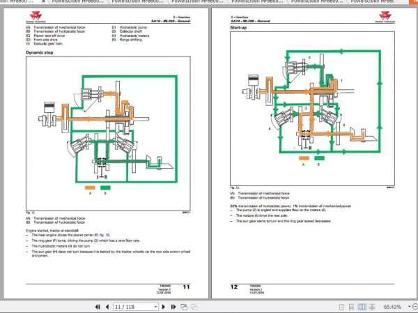 Massey Ferguson 8600 8600 T4i Series Tractors Workshop Manuals 3