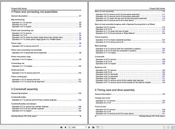 Massey Ferguson Models AA to AH and YA to YE Workshop Manual 2