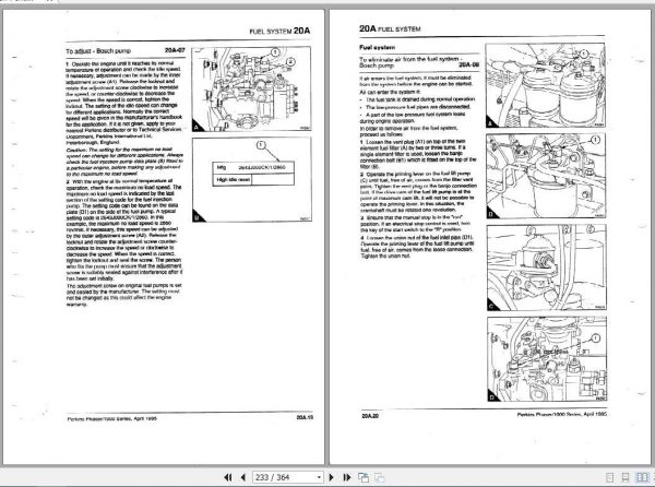 Massey Ferguson Perkins 1000 Series Workshop Manual 3