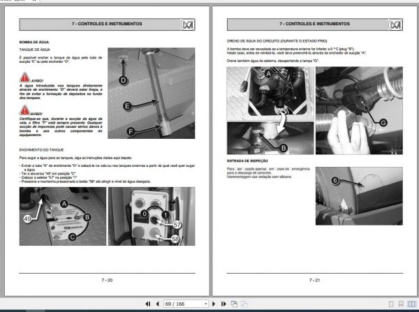 Merlo Concrete Mixer DBM 3500EV Operation Maintenance Manual Por 2