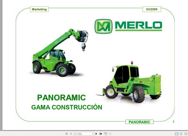 Merlo Group Gama Construction TR 0913 05 1