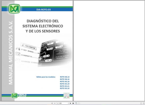 Merlo Telehandlers Collection Some Manual CD 5