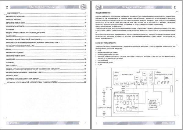 Merlo Telescopic Handler ROTO 40.30 60.24 MCSS Diagnostic Manual RU 2