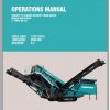Powerscreen Chieftain 1400 Operator Manual 1