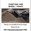 Powerscreen Chieftain 1400 User Manual ES 1