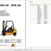 Still Diesel Fork Truck R70 16 R70 18 R7052 R7056 Spare Parts List DE 1