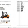 Still Diesel Fork Truck R70 20 R70 25 R70 30 R7032 R7034MB Spare Parts List DE 1