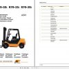 Still Diesel Fork Truck R70 20I R70 25I R70 30I R7065 R7067 Spare Parts List DE 1