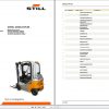 Still Diesel Fork Truck RX70 16D RX70 18D RX70 20D 7311 7313 Spare Parts List DE 1