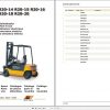 Still Electric Fork Truck R20 14 R20 15 R20 16 R20 18 R20 20 R2037 R2044 Spare Parts List DE 1