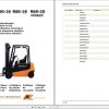 Still Electric Fork Truck R60 16 R60 18 R60 20 Compact R6030 R6032 Spare Parts List DE 1