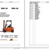 Still Electric Fork Truck R60 16 R60 18 R6021 R6010 Spare Parts List DE 1
