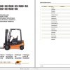 Still Electric Fork Truck R60 30 R60 35 R60 40 R60 45 R60 50 R6026 R6029 Spare Parts List DE 1