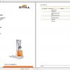 Still Electric Pallet Stacker ECV 10C ECV 10iC ECV 10 Spare Parts List DE 1