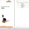 Still Electric Pallet Truck ECH 15C Spare Parts List DE 1