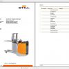 Still Electric Pallet Truck EXD S 20 0249 0282 Spare Parts List DE 1