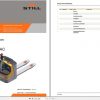 Still Electric Pallet Truck EXU H AC 0203 Spare Parts List DE 1