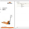 Still Hand Pallet Truck HP25 HPS20 HPS25 Spare Parts List DE