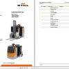 Still High Lift Tractor CX T KANVAN 05 10 Spare Parts List DE 1