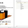 Still Horizontal Order Picker Truck CSH 20 1032 Spare Parts List DE 1