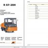 Still Hybrid Tractor R07 20H Spare Parts Lists DE 1