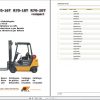 Still LPG Fork Truck R70 16T R70 18T R70 20T 7077 7079 Spare Parts List DE 1
