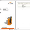 Still Low Lift Platform Truck SXH 20 Spare Parts Lists DE 1