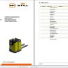 Still OM Pimespo Electric Fork Truck TSR20ac Spare Parts List DE 1