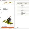 Still OM Pimespo Electric Fork Truck TSX Spare Parts List DE 1