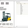 Still OM Pimespo Electric Fork Truck XE35 XE40 XE45 XE50 Spare Parts List DE 1