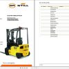 Still OM Pimespo Electric Forklift XE13ac XE20ac Spare Parts List DE 1