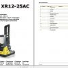 Still OM Pimespo Electric Reach Truck XR AC Spare Parts List DE 1
