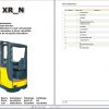 Still OM Pimespo Electric Reach Truck XR N Workshop Manual DE 1