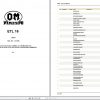 Still OM Pimespo Electric Side Loader Forklift ETL16 Spare Parts List DE 1
